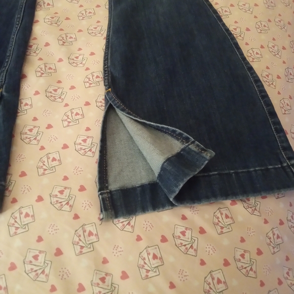 Hollister Dark Blue Flare Jeans - Picture 4 of 8